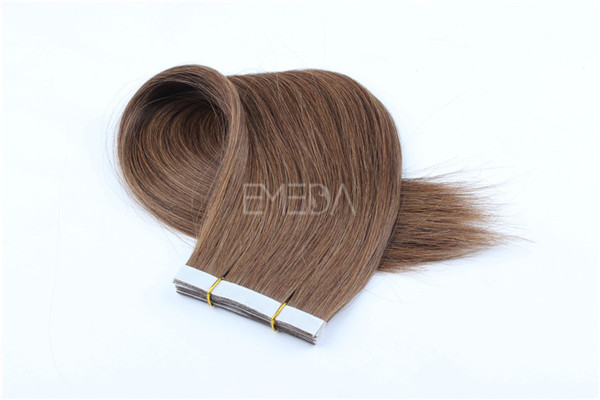 European Hair Double Drawn Tape Hair Extensions   ZJ0036